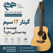 گیتار-۱۲-سیم-چیست-و-چه-صدایی-دارد-آموزش-ثبت-نام-کلاس-بهترین-آموزشگاه-موسیقی-شرق-تهران-پیروزی